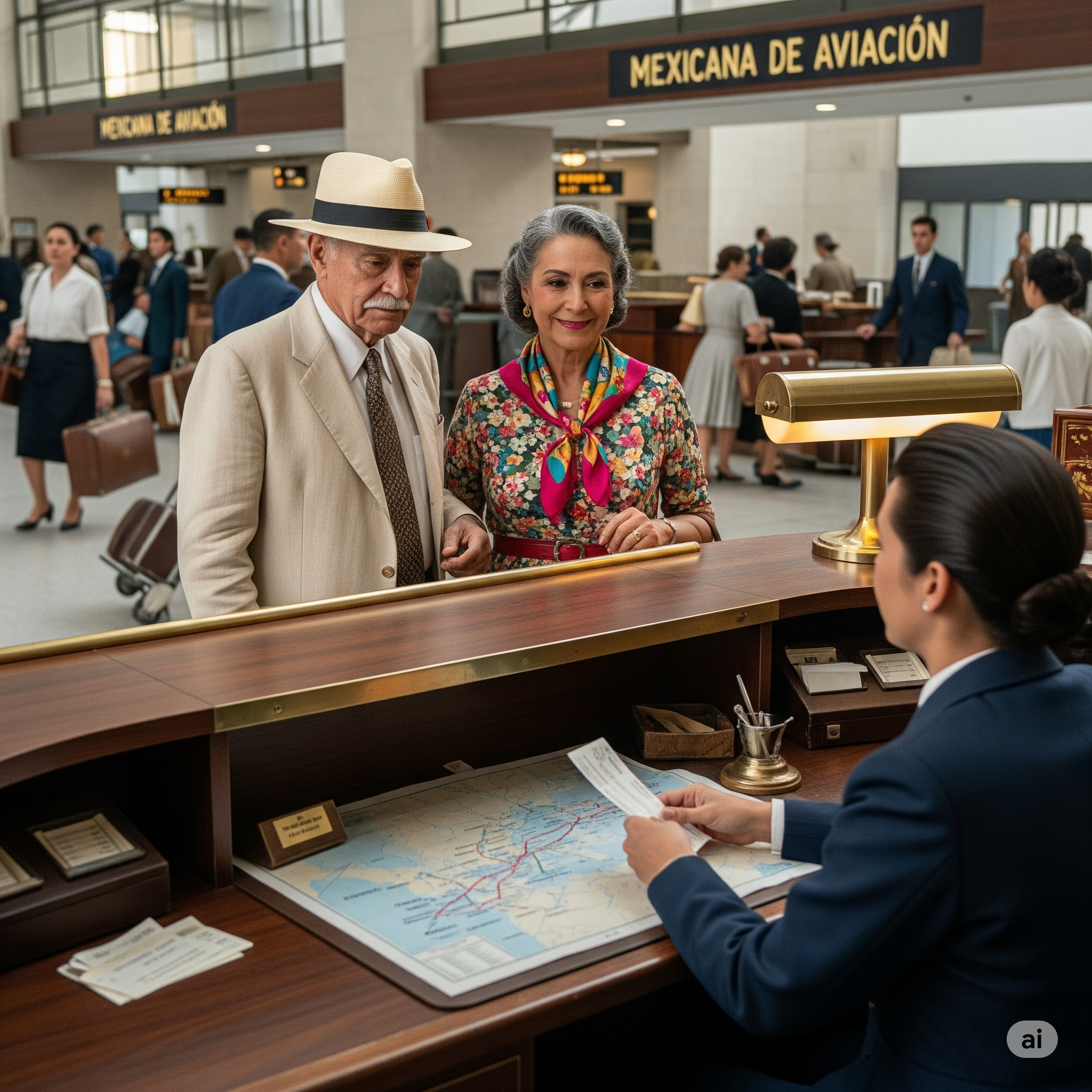 INAPAM descuentos boletos avión MEXICANA Persona adulta mayor recibiendo los beneficios del INAPAM